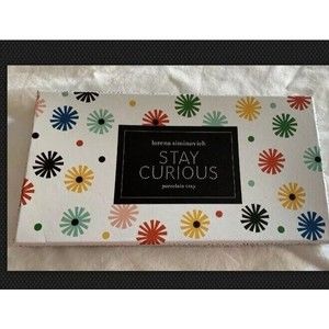 Lorena Siminovich Rectangle Porcelain Tray by Galison Fast Free Shipping